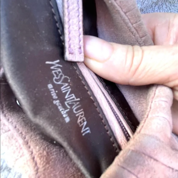 Yves Saint Laurent Tom Ford Collection Pleated Suede Bag - Picture 10 of 13